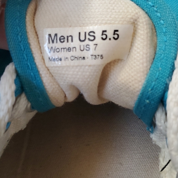 Vintage Vans Checkerboard turquoise - Picture 7 of 9